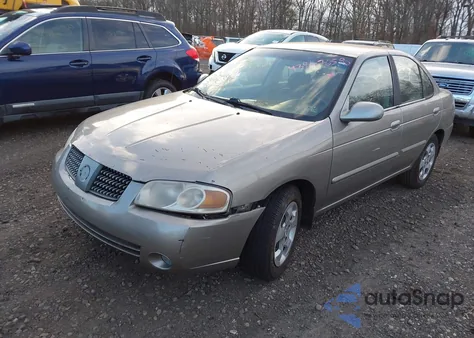 2005 Nissan Sentra 1.8S z USA, uszkodzony, nr VIN 3N1CB51D45L563510